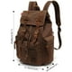 thumbnail image 2 of Mochila HuaChen Vintage Canvas con detalles en piel 20L M32, 2 of 6