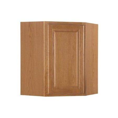 rsi home products hamilton corner wall cabinet, fully assembled