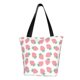 thumbnail image 1 of Fotbe Strawberry Bolsa de Playa con Estampado, Bolsa de Hombro, Bolsa de Mano Espaciosa, Bolsa de Viaje Ligera, Bolsa de Compras Versátil, 1 of 6