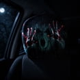 thumbnail image 2 of syligr 2 Pack Halloween Car Headrest Covers for Vehicle, Funny Spooky Face Seat Cushion for Auto Interior, Soft Polyester Headrest Covers for Car Decor, 11x10.2 Inches, Horror Themed Car Accessory, 2 of 7