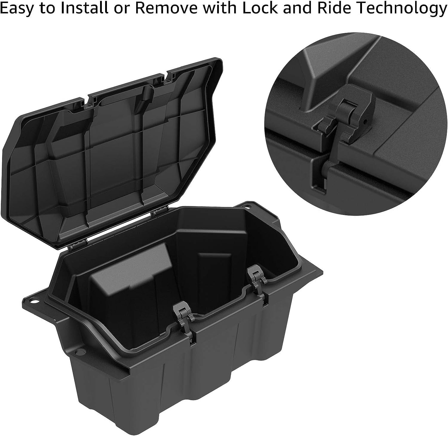 A & UTV PRO 73 QT Rear Cargo Box for 2020-2023 Polaris RZR PRO XP/PRO XP 4