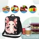 thumbnail image 4 of Balery Cute Axolotl Sakura Blossoms Caja de Almuerzo y Bolsa de Almuerzo para Hombres y Mujeres, Bolsa de Almuerzo Reutilizable con Gran Capacidad, Bolsa de Almuerzo Aislada, 4 of 7