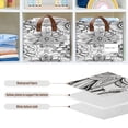 thumbnail image 5 of Ryvnso Mandala Indian Flowers Ethnic Storage Bins Large Basket Foldable Cube Toys Organizer with Handles 1 PC, 5 of 7