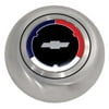 Grant 5643 Red, White & Blue Chrome Stainless Steel Horn Button for Cheverolet GM