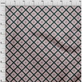 thumbnail image 4 of oneOone Georgette Viscose Pink Fabric Geometric Craft Projects Decor Fabric Printed By The Yard 42 Inch Wide, 4 of 4