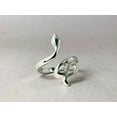 thumbnail image 6 of Heaven Crafts Snake Wrap Ring 925 Sterling Silver Handmade Boho Adjustable Gift For Her, 6 of 6