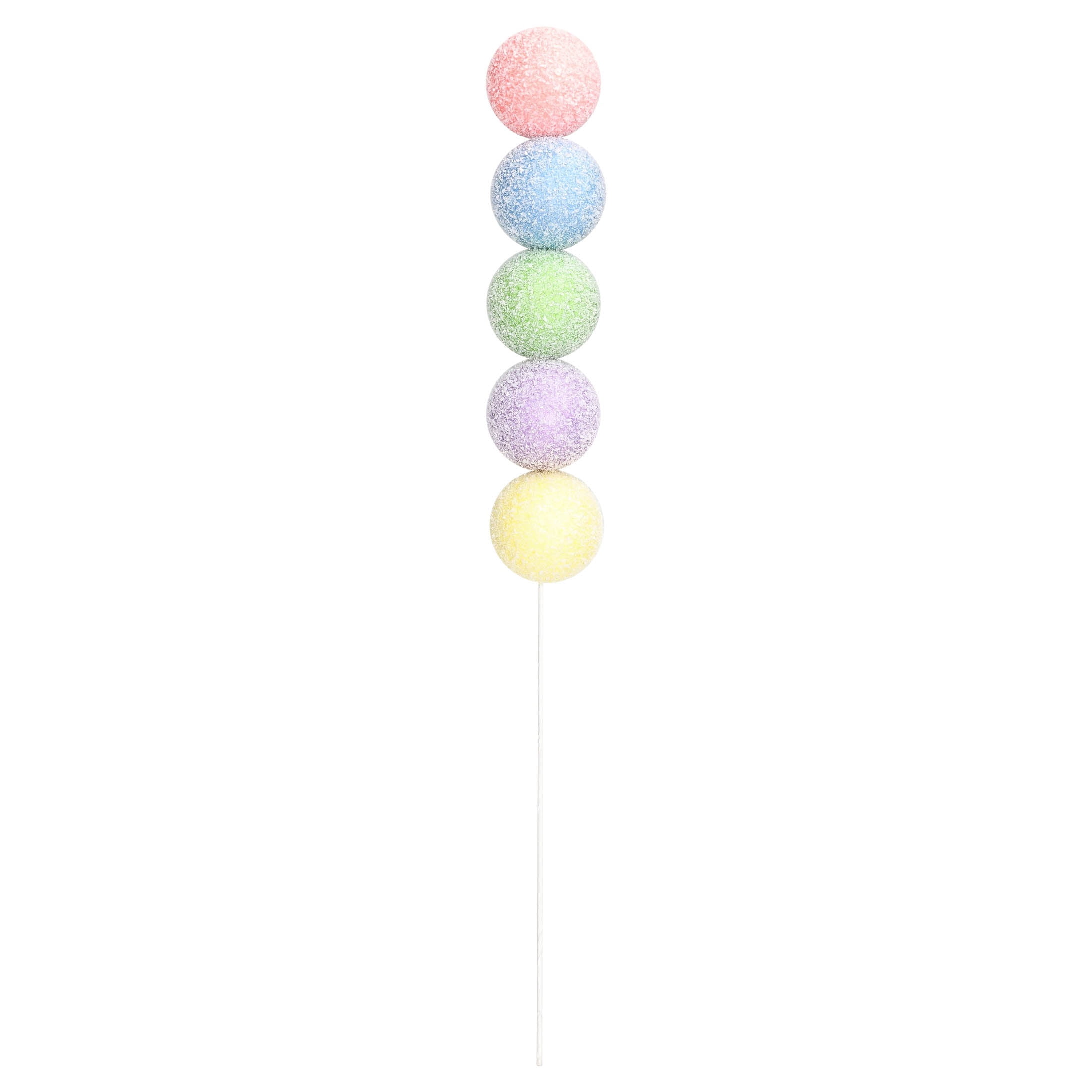 Multicolor Frosted Candy Decorative Christmas Pick, 18", by Holiday Time