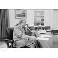 thumbnail image 1 of 24"x36" Gallery Poster, Jimmy Carter at his desk in the Oval Office 1977, 1 of 1