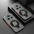 thumbnail image 1 of luxury For Magsafe Wireless Magnetic Holder Charging Case For Huawei Honor 70 60 Magic 6 4 3 5 Pro Cases Back Cover For Magic5, 1 of 6