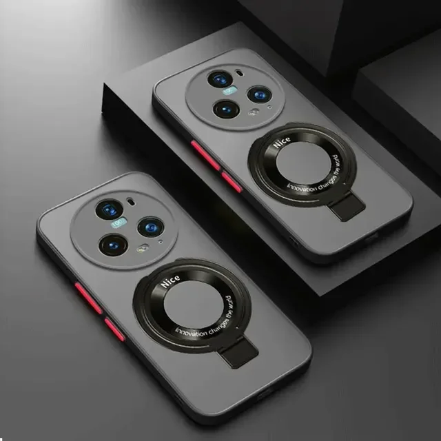 luxury For Magsafe Wireless Magnetic Holder Charging Case For Huawei Honor 70 60 Magic 6 4 3 5 Pro Cases Back Cover For Magic5