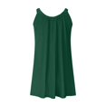 thumbnail image 5 of Casual Dresses For Womens Summer Solid Color Strappy Sleeveless Casual Vacation Mini Beach Dress Beachwear, 5 of 6