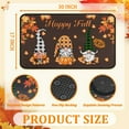 thumbnail image 3 of Fall Door Mat Outdoor for Front Door, Fall Decorations for Home Welcome Doormat Non-Slip Washable Thanksgiving Pumpkin Hello Doormat Entrance Rug for Indoor Outdoor 17 x 30 Inch, 3 of 6