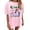 Pink1, variant on TrendOFT Womens Oversized Tees Drop Shoulder Crew Neck Short Sleeve Casual Lightweight Daily Tops Grey L