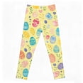 thumbnail image 5 of Girls Pants Easter Print Tights Stretchy Athletic Leggings Soft Base Layer Bottoms, 5 of 5