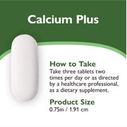 CELEBRATE VITAMINS Calcium Plus Tablets, 600 mg Calcium Citrate with Vitamin D3, 180 Count, Gluten-Free