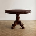 thumbnail image 4 of Furniture of America Wilson Traditional Wood Round Dining Table in Brown Cherry, 4 of 9