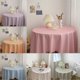 thumbnail image 2 of Checkerboard Tablecloth Versatile Dustproof Stain Resistant Table Cover for Home Coffee Shops Restaurants QingHai, 2 of 5