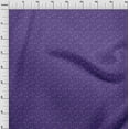 thumbnail image 4 of oneOone Cotton Jersey Violet Fabric Floral Sewing Craft Projects Fabric Prints By Yard 58 Inch Wide, 4 of 5