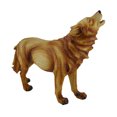 thumbnail image 2 of Zeckos Call of the Wild Wood Look Estatua de lobo aullador de 12 pulgadas Zeckos PDJ-961, 2 of 3