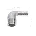 thumbnail image 4 of OUNONA 1Set Hose Attachments 2x3.5x4.5cm for Anti Corrosion and Performance, 4 of 5
