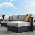 thumbnail image 2 of Tahoe 3-Piece Right-Facing Chaise Sectional Sofa Set in Gray Gray, 2 of 8