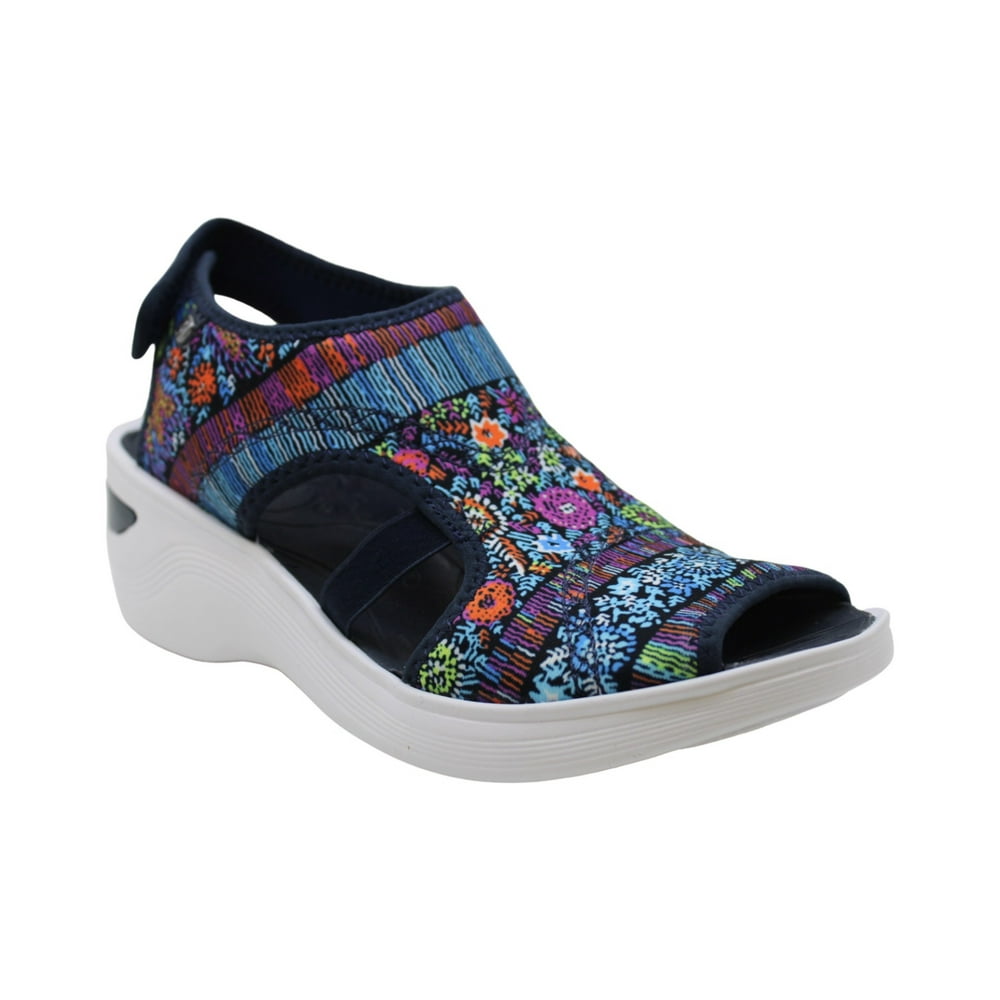 BZEES BZees Women's Shoes Dream Fabric Peep Toe Casual Slingback