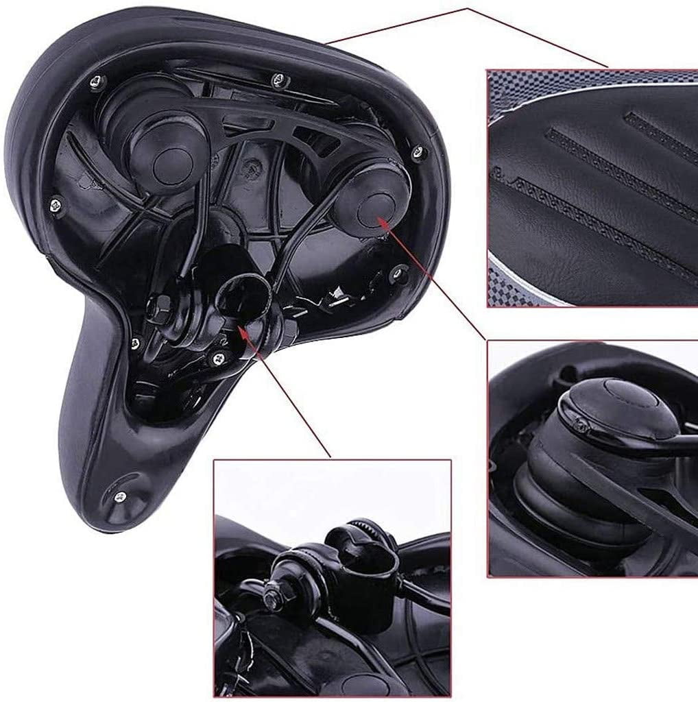 Selle Vélo Large Extra Confortable Avec Gel, Coussin Souple Pour Cruiser Et VTC (Neuf)