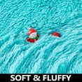 thumbnail image 5 of Shag Area Rugs for Living Room 6'(Round), Soft and Fluffy Shaggy Carpet for Pets, Machine Washable Floor Rugs for Living room, 5 of 9