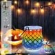 thumbnail image 4 of Tarro de dulces iluminado de Halloween con luces (10 piezas, incluye material), hecho a mano, rompecabezas para padres e hijos, regalo de cristal brillante, contiene 30 ml de adhesivo., 4 of 5