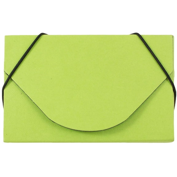 JAM Business Card Holder Case, Lime Green, 1/Pack