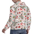 thumbnail image 6 of Haiem Groovy Retro Santa Patterned Men's Hoodie with Kangaroo Pocket - Ideal Pullover Sweatshirt for Daily Wear, Travel, and Home-4X-Large, 6 of 7