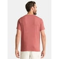 thumbnail image 3 of George Men's & Big Men's Relaxed Fit Short Sleeve V-Neck Tee, Sizes S-3XL, 3 of 5