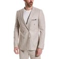 thumbnail image 1 of Paisley & Gray Mens Soho Slim Fit Linen-Blend Two Button Blazer Jacket, Black, 36 R/M37.5, 1 of 1