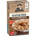 thumbnail image 3 of (4 pack) Quaker Instant Oatmeal, Gluten Free, Maple Brown Sugar, 8 Packets, 3 of 8