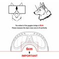 thumbnail image 5 of Gafas para perros Gafas para mascotas, anti-UV, impermeables y resistentes al viento, gafas para perros medianas y grandes - Blanco, 5 of 5
