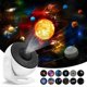 thumbnail image 1 of 1 Set Night Light Projector Universe Night Sky Party Quiet Bedroom Light with 12 Film Discs 26s, 1 of 2