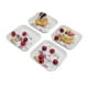 thumbnail image 5 of Plato Para Aperitivos, Gran Capacidad De 5,9 Pulgadas Para Mantener Ordenado, Fácil De Limpiar, Plato Para Aperitivos De Frutas Para El Hogar Para El Restaurante Cergrey Lavanda, 5 of 8