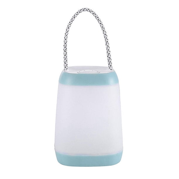 Luz de Noche para Niños, Lámpara de Guardería Recargable por USB, Linterna de Camping Portátil con 3 Modos de Luz para Acampar (Paquete de 1)