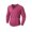 8# Hot Pink, variant on Henley Shirts for Men Casual Shirts Button Down Long Sleeve Solid Dress Shirt Beach Vacation Shirts Black XL