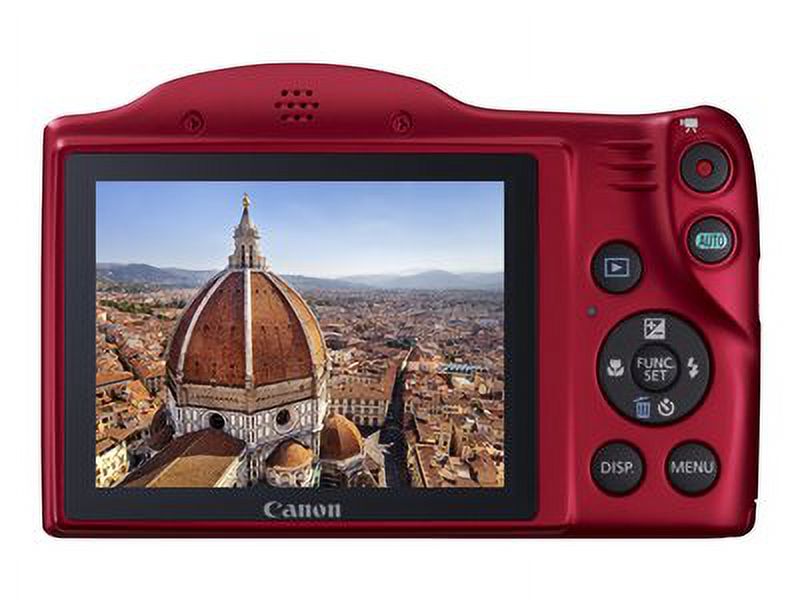 Canon PowerShot SX400 IS - Digital camera - High Definition - compact - 16.0 MP - 30 x optical zoom - red - image 51 of 72