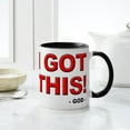 thumbnail image 4 of CafePress - I Got This Signed God Christian Mugs - 11 oz Ceramic Mug - Novelty Coffee Tea Cup, 4 of 4