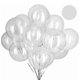 thumbnail image 1 of 50Pcs Bobo Balloons PVC Transparent Reusable Up to 15.7in Inflated Size Party Balloons for Family Wedding Anniversary, 1 of 5