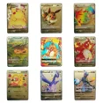 thumbnail image 4 of New Van Gogh Museum English Metal Card Anime Pikachu Charizard Mewtwo Shiny Letters Game Collection Card Kids Toy Gifts, 4 of 5