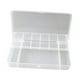 thumbnail image 2 of Caja de aparejos de pesca, contenedor de señuelos con compartimentos, estuche de almacenamiento multifuncional Claro, 2 of 9