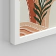 thumbnail image 5 of PixonSign Framed Canvas Print Wall Art Set - Vintage Mid-Century Forest Plants Poster Art - Geometric Print Gallery Set of 7 Abstract Illustrations Digital Art Wall Décor for Home - White, 5 of 5