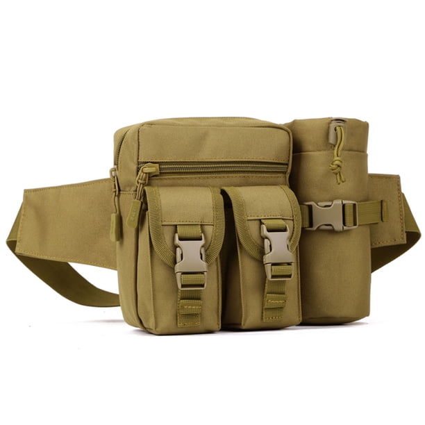 Eigraketly Bolso de hombro Equipo deportivo desmontable Resistencia al desgaste Paquete de pecho de gran capacidad Accesorios de ciclismo Monedero cruzado Mochilas de mochilero Marrón Eigraketly OD022569-02