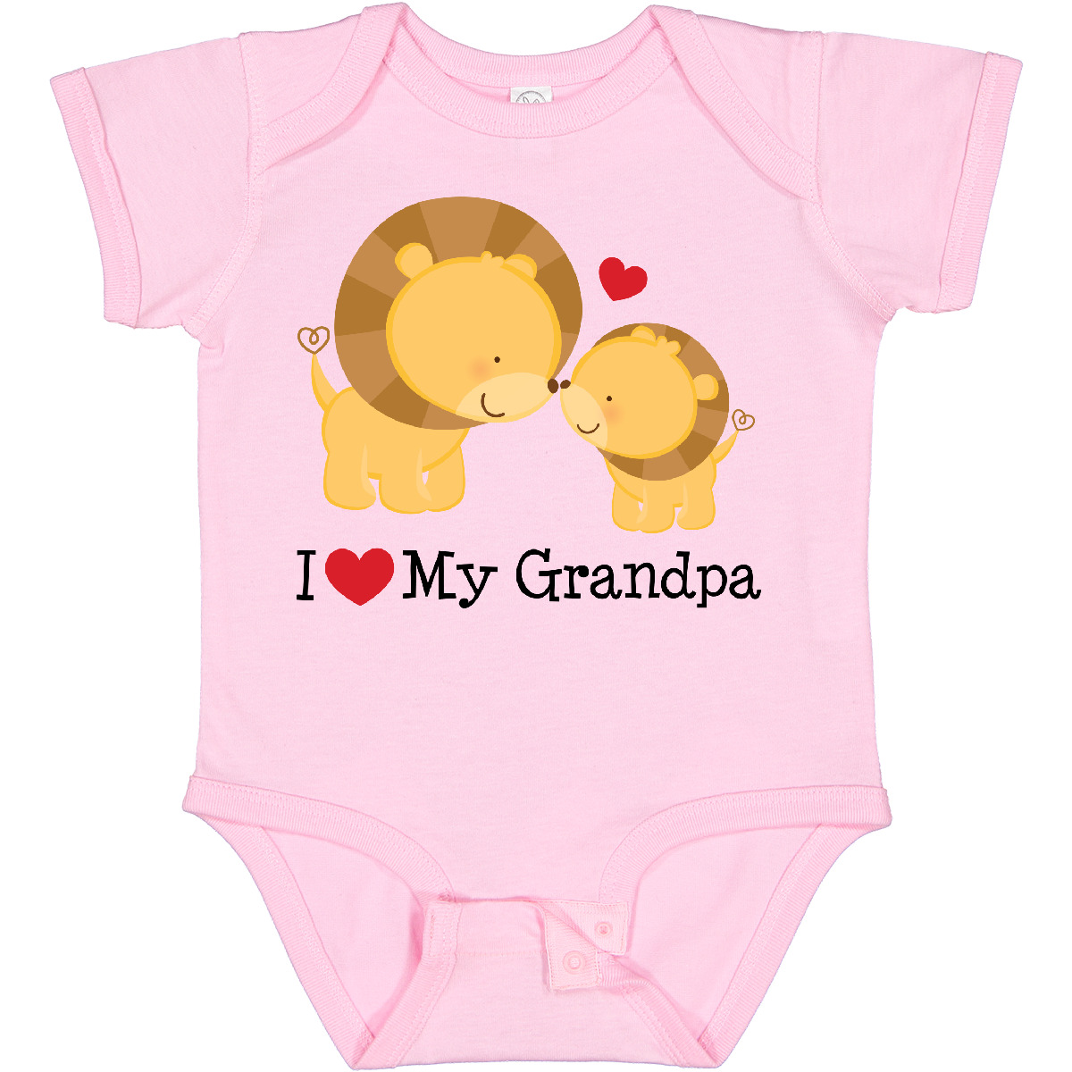 Inktastic I Love My Grandpa Boys or Girls Baby Bodysuit