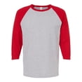 thumbnail image 1 of M&O 5540 Raglan Three-Quarter Sleeve Baseball T-Shirt, 1 of 2