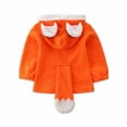 thumbnail image 4 of breaise Cute Fox Hooded Pullover Sweatshirt - 3d Cartoon Animal Hoodie Jacket - Boys Girls Cosplay Hooded Sweatshirt - Baby Boy & Girl Sweater Toddler Outfits, 4 of 4