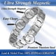 thumbnail image 2 of Men Magnetic Titanium Steel Double Row Ultra Strength Wristband Gift Box, 2 of 5